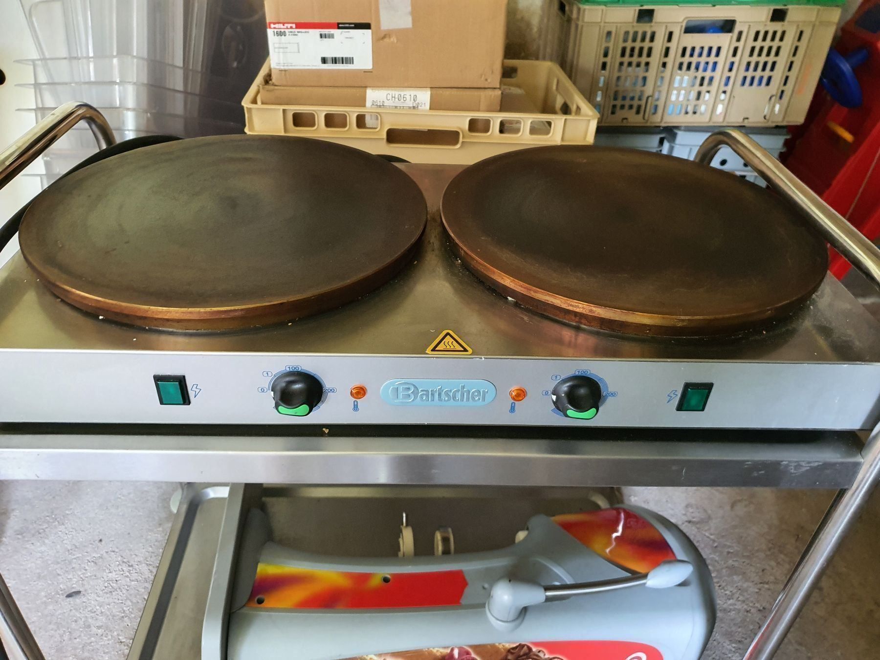 Elettrodomestici da cucina: Crepesmaschine Bartscher  #592 – Nuovo (secondo la descrizione) da Wuppenau venduto da Gastro-Wuppenau