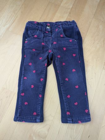 Kid Kanii Baby Hose Cord mit Herzen, Grösse 80, Top Zustand