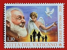 VATIKAN ITALIA PADRE PIO GIOVANNI ROTONDO 2018** POSTFRISCH