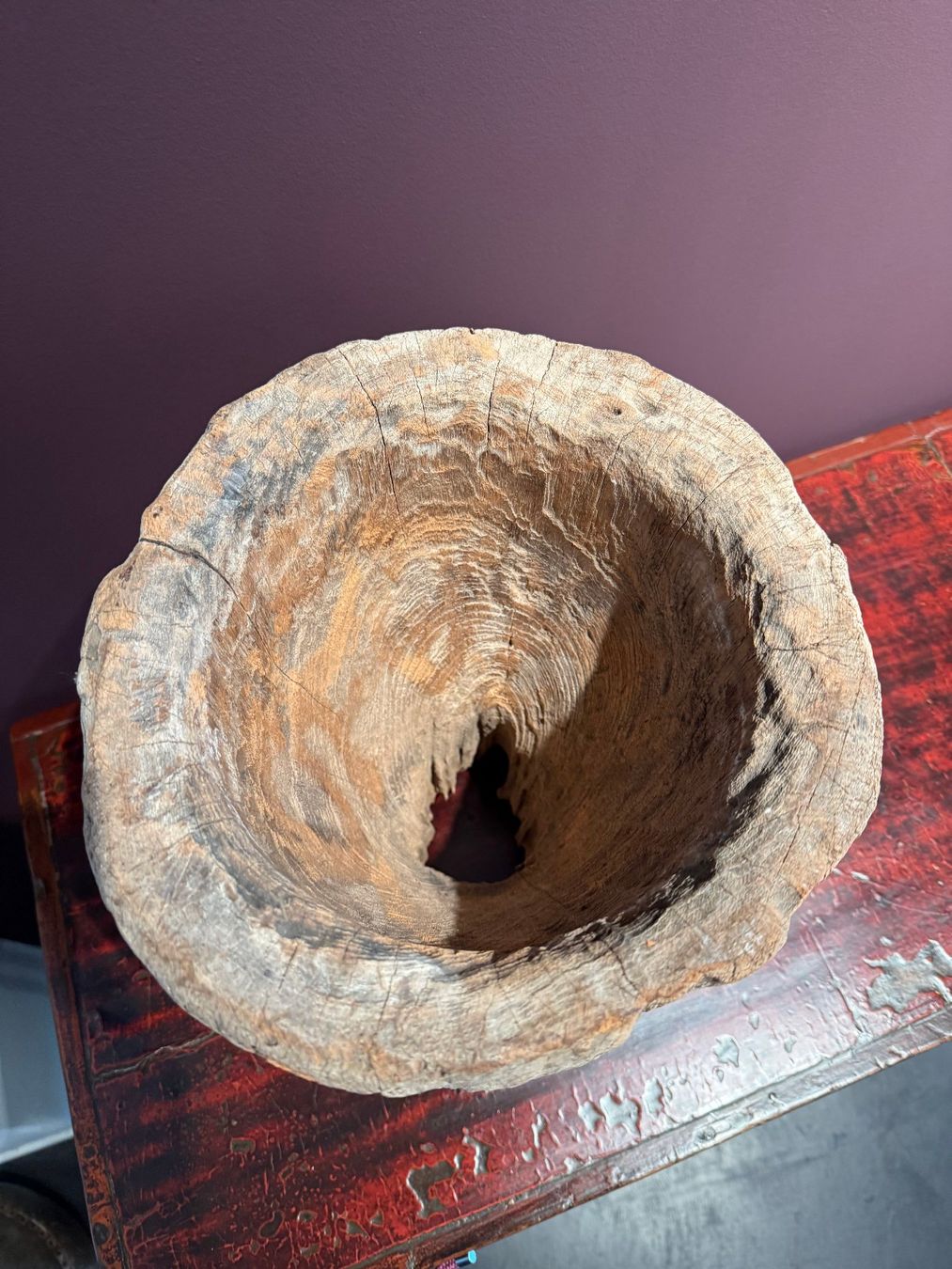 Holzartikel: Holzgefäss, Übertopf, Cachepot, Holzstatue, Dekoration – Gebraucht aus Rapperswil SG von Ninico 3