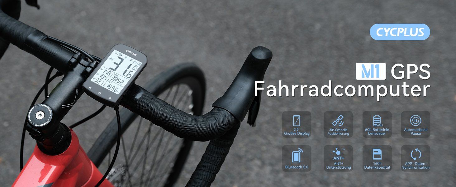 Computer & Strumenti di misurazione: Pack GPS Fahrradcomputer Set – Nuovo e nell'imballaggio originale da Châtelaine venduto da topshop.switzerland 2