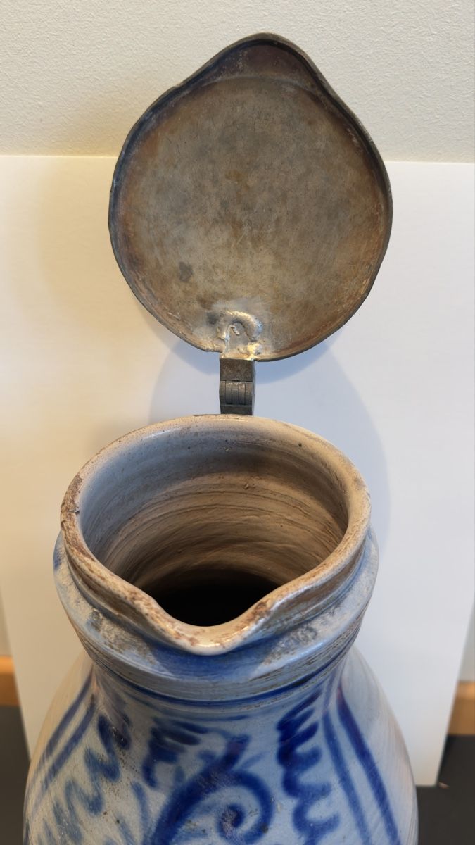 Caraffe: Bierkrug 🍺 mit Zinndeckel 4 Liter – Usato da Widnau venduto da kustercarmen 4