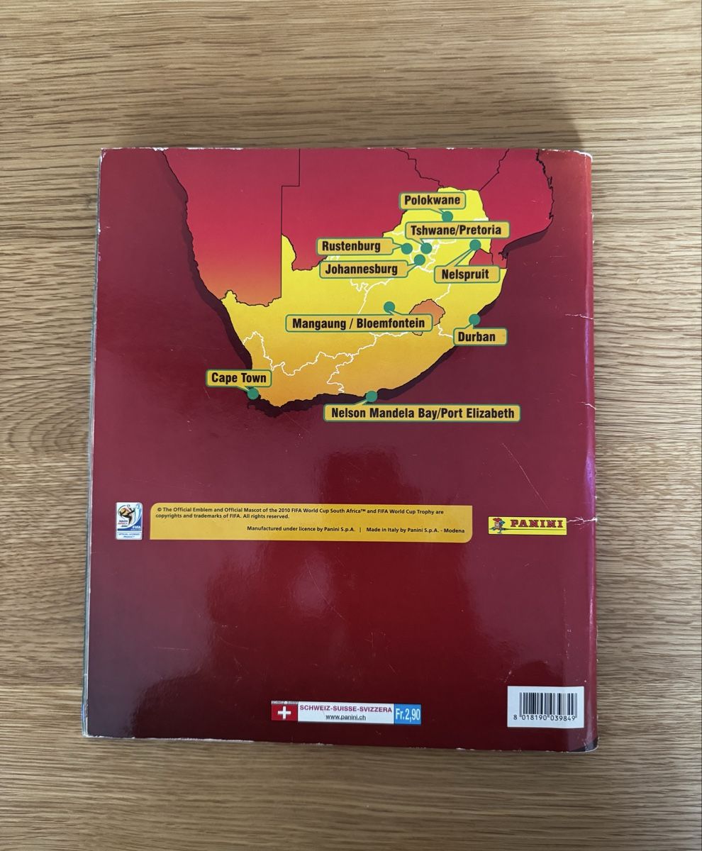 Panini Sammelbilder & Trading cards: Panini Fifa South Africa WM 2010 Komplet – Gebraucht aus Collombey von lianki 4