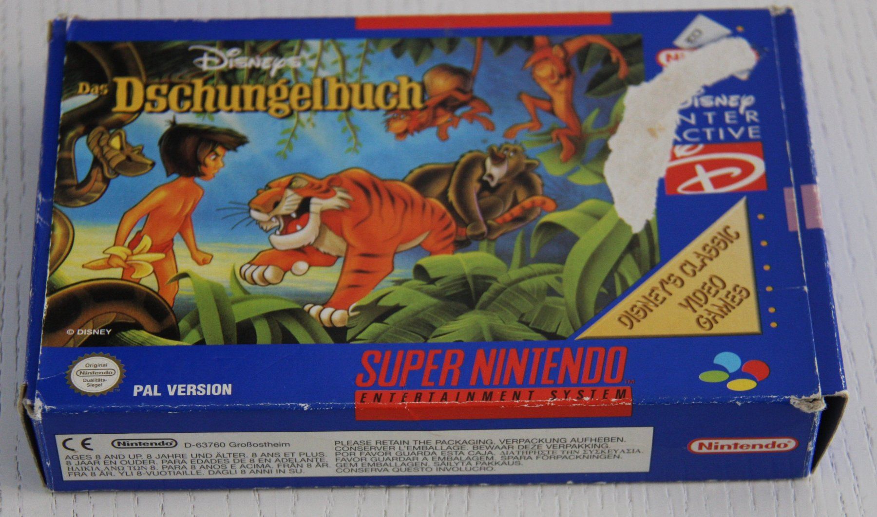 Giochi: SNES Das Dschungelbuch – Usato da Fisibach venduto da Retrogames24 4