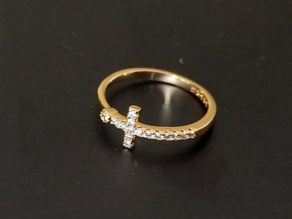 Ringe: Vergoldet Ring, Grosse 8 (57) – Gebraucht aus St-Prex von big_c6bb 1
