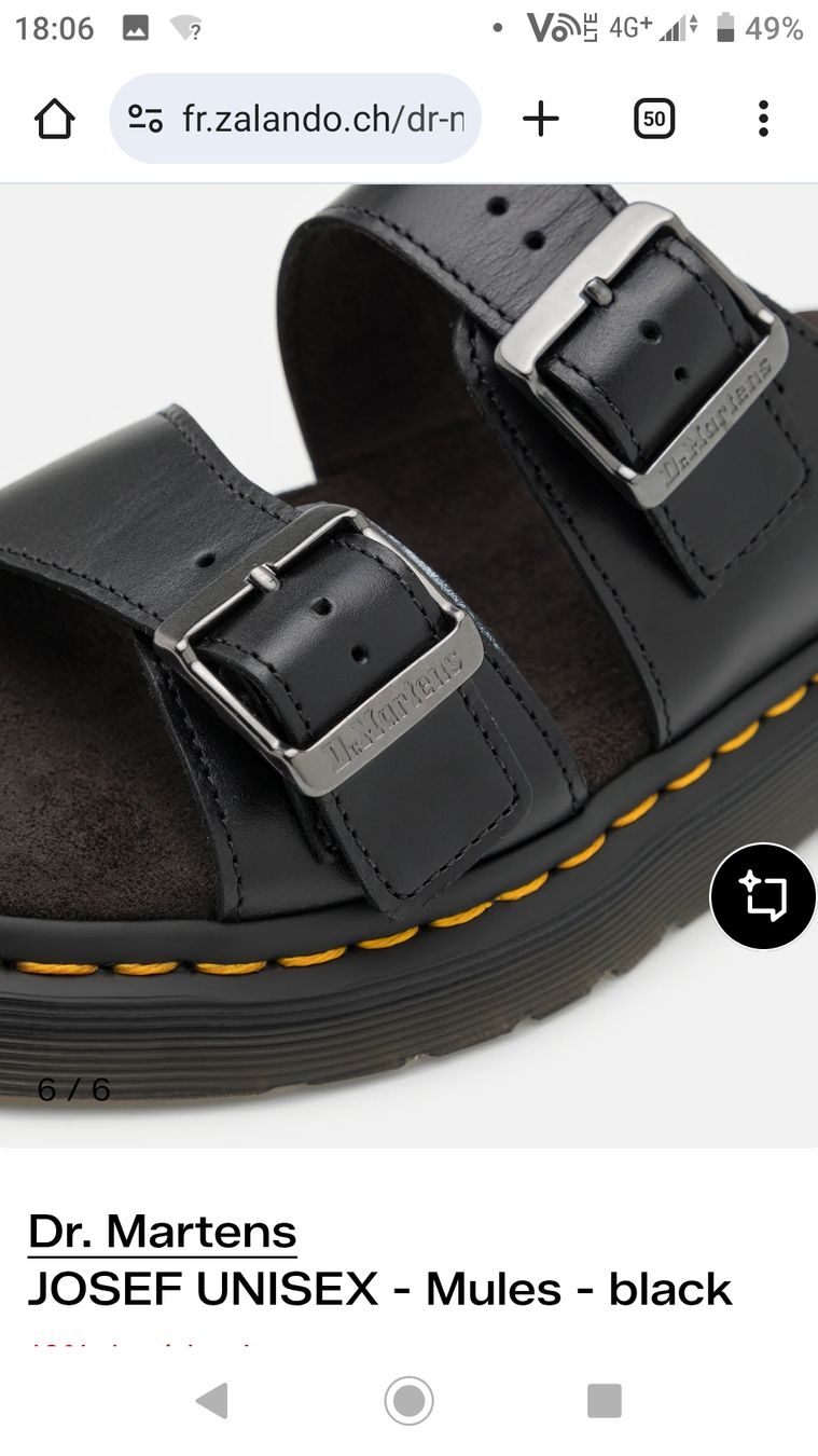 Dr. Martens Scarpe da uomo: Dr. Martens Mules Joseph unisex 39 – Nuovo (secondo la descrizione) da Autigny venduto da may_hv5f 6
