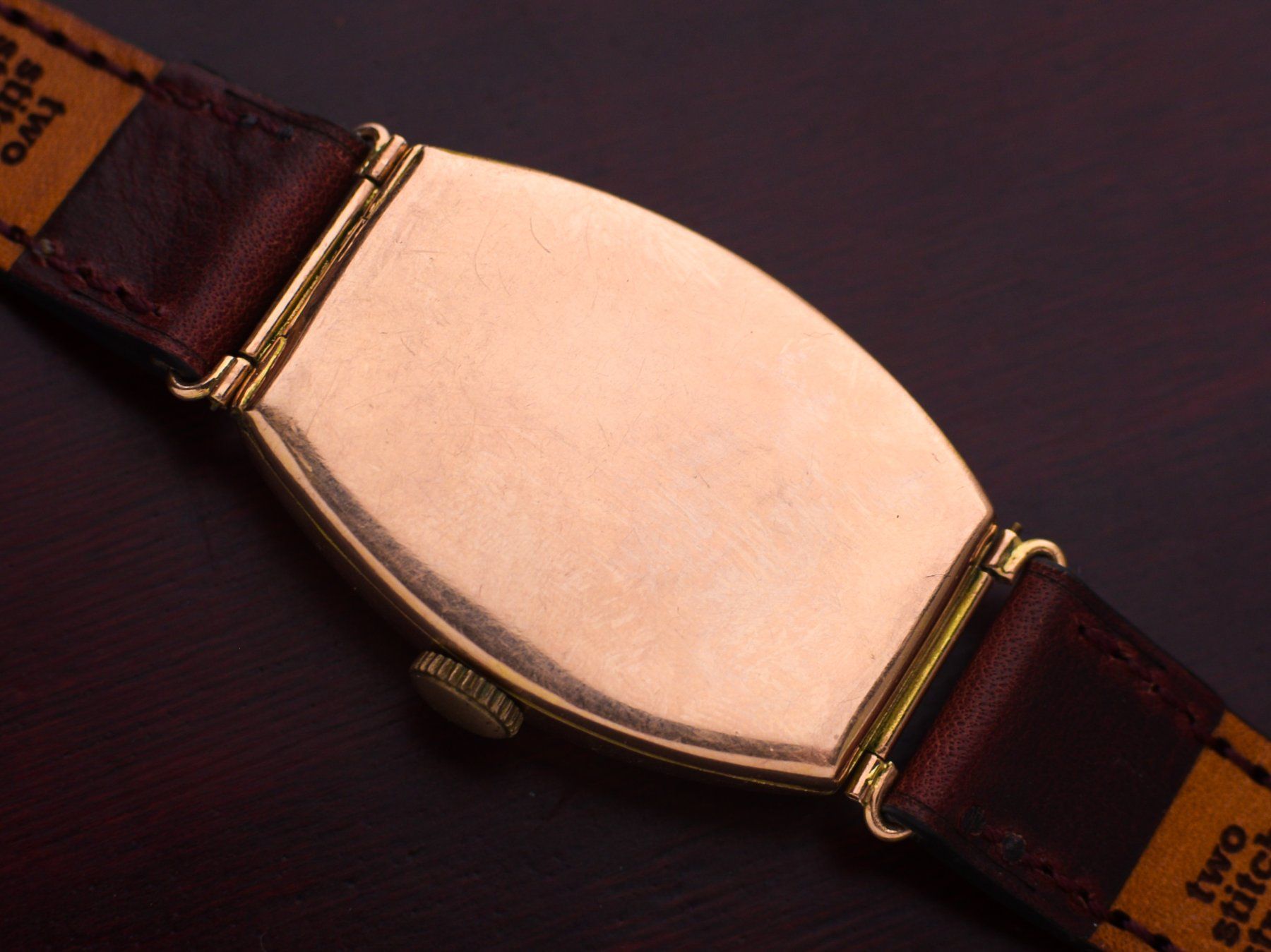 Zenith Uhren: Zenith Tonneau 14kt Rose Gold from 1920s – Gebraucht aus St. Gallen von Andrej99 7