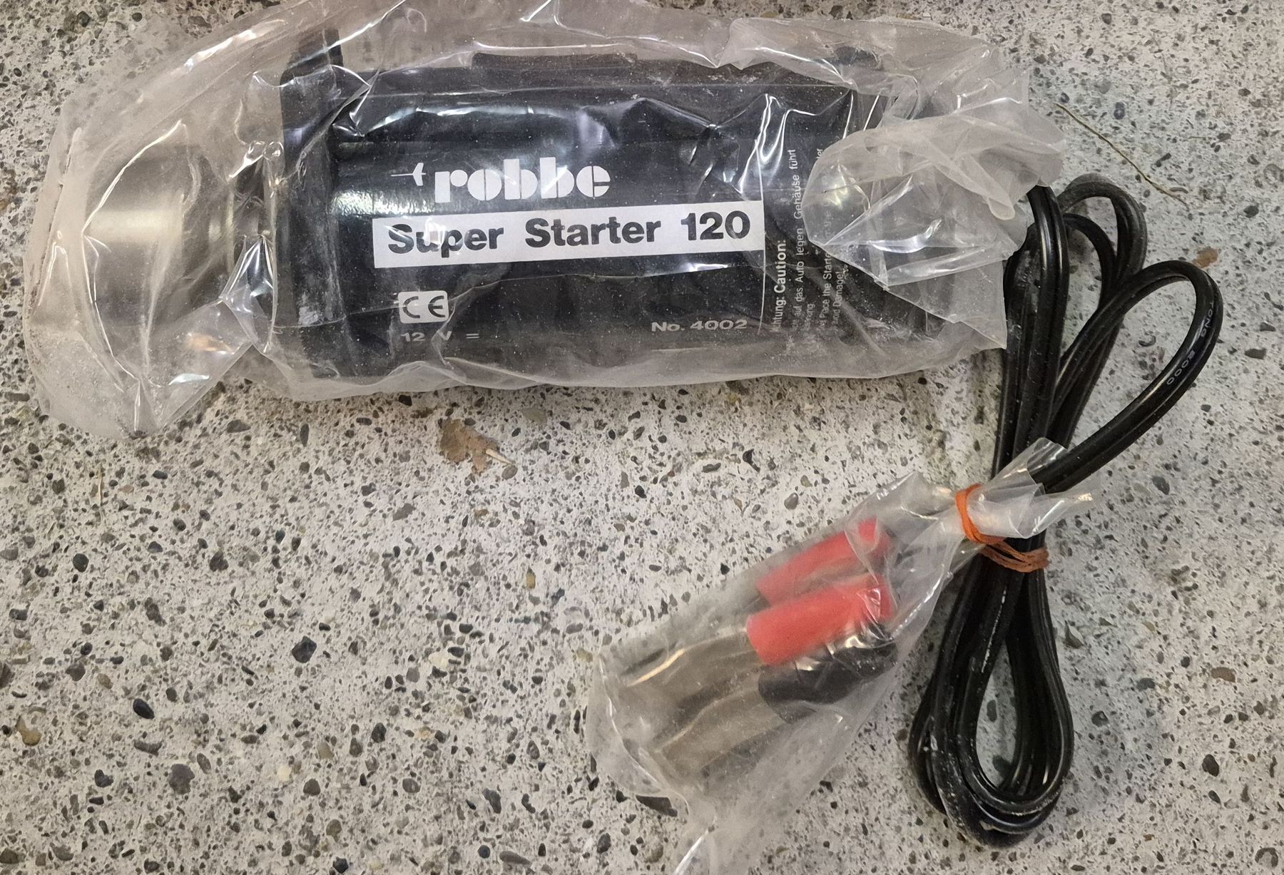 Robbe Motori: Robbe Super Starter 120, Neuwertig im Originalverpackung – Nuovo (secondo la descrizione) da Biel/Bienne venduto da CS013