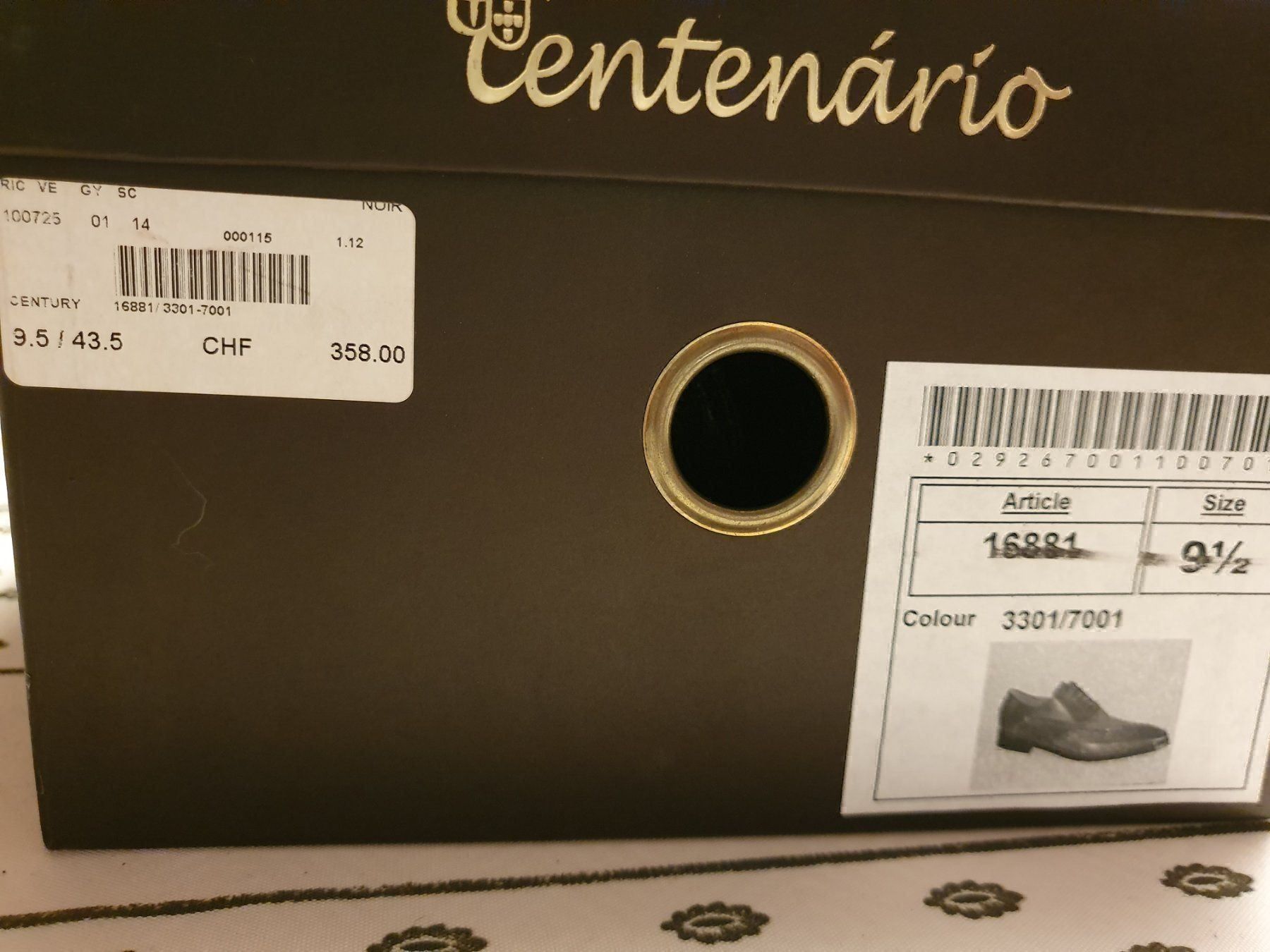 Scarpe da uomo: Century chaussures neuve 350 chf – Nuovo (secondo la descrizione) da Le Grand-Saconnex venduto da Rgt87 2