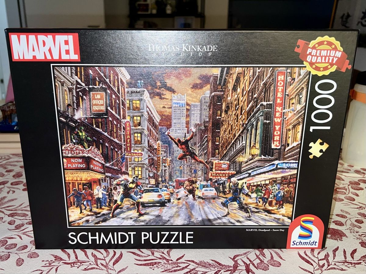 Puzzle: Schmidt Puzzle 1000 - Marvel Deadpool Snow Day – Nuovo (secondo la descrizione) da Bern venduto da RussianDoll 3