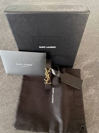 Original Saint Laurent YSL Lederarmband, ungetragen mit OVP