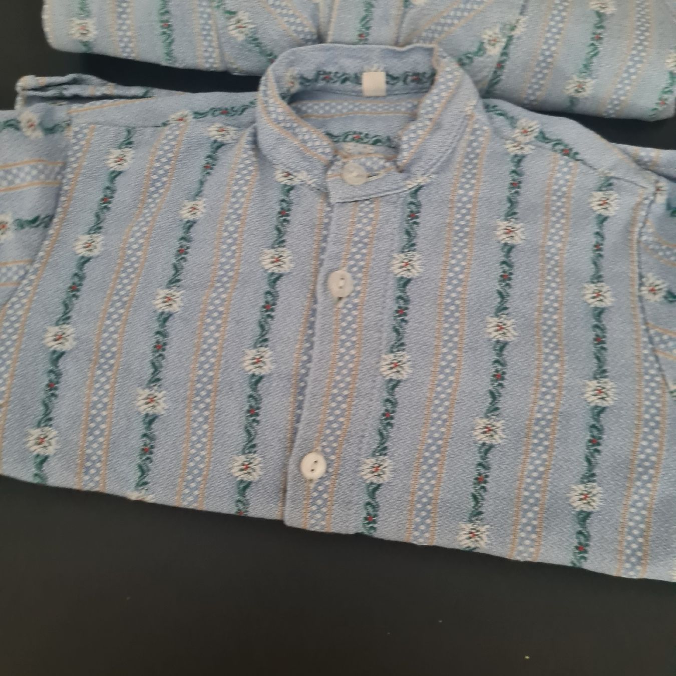 Edelweiss Camicie, T-shirt & Polo: 2 Edelweiß Kinderhemd  Gr.98 – Usato da Steinen venduto da turbogeiss99 5