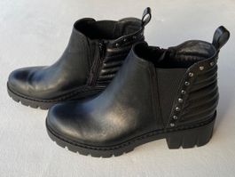 Schwarze Boots Stiefeletten Gr. 37 Top Zustand