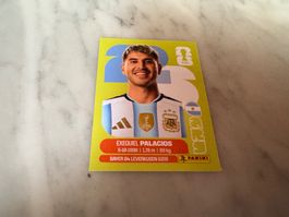 Panini Fussball WM 2026 Sticker Exequiel Palacios ARG 11