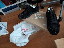 Christian Louboutin Sneakers Schwarz Grösse 39.5
