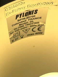 Pylones Lampade: faRbenwuNdeR LamPeN – Usato da Winkel venduto da zeho 9