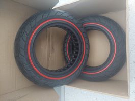 2 neue Vollreifen für E-Scooter – 10 × 2,125