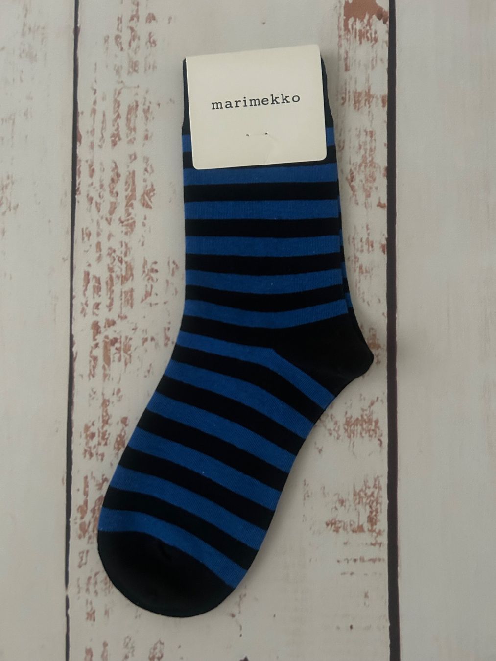 Calze: Marimekko socks pop-up stripes print – Nuovo e nell'imballaggio originale da Zürich venduto da Ferienan 4