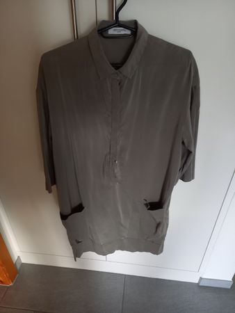 ARTIGIANO Kleid grau Grösse L mit Taschen guter Zustand