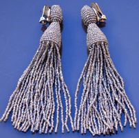 Oscar De La Renta Ohrringe / boucles d'oreilles