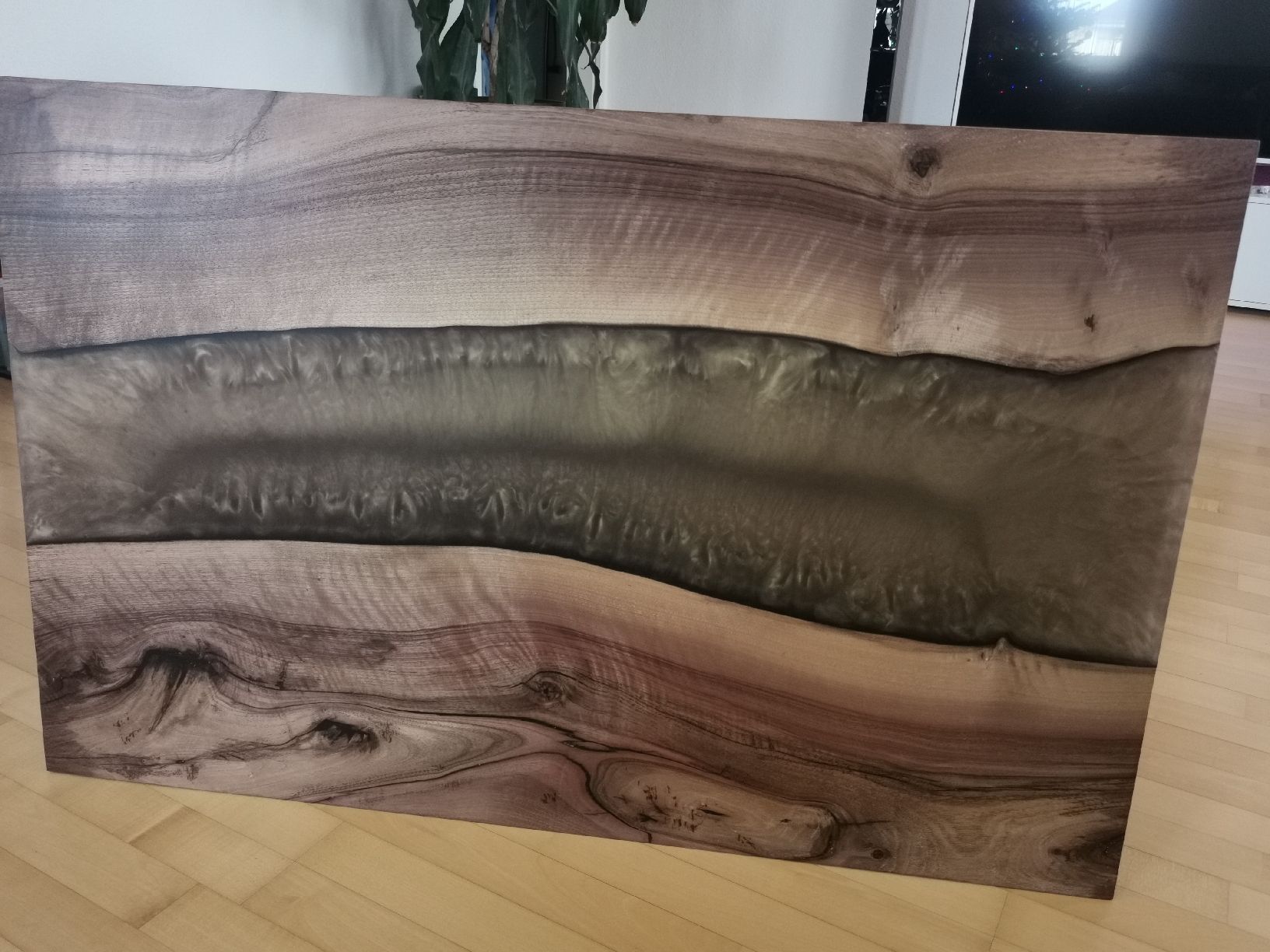 Tavoli: Epoxidharztisch – Nuovo e nell'imballaggio originale da Aadorf venduto da JFPS 8