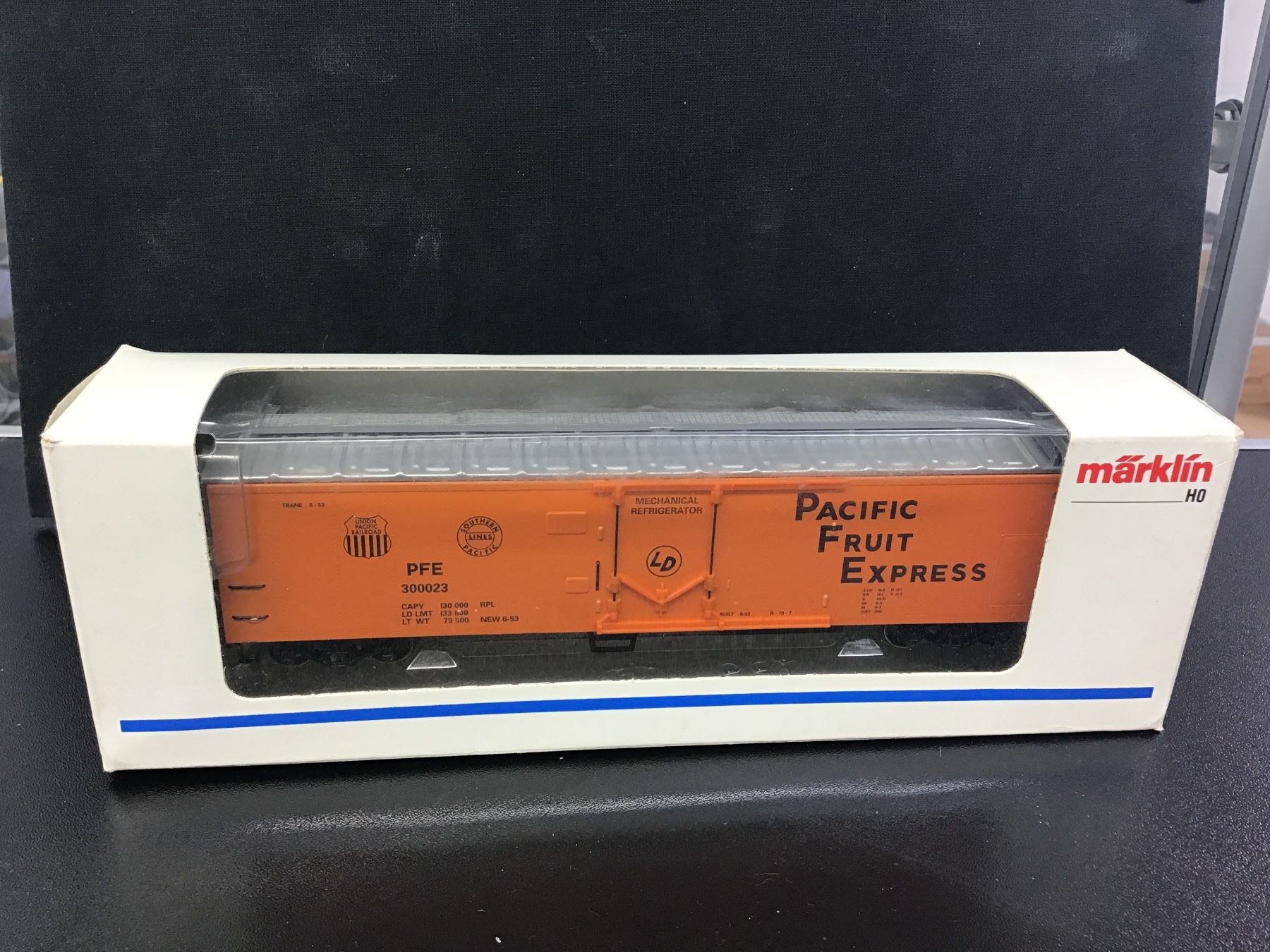 Märklin Modellini di ferrovie: Märklin H0 Pacific Fruit Express Wagen 47780 – Usato da Männedorf venduto da Modelle-aller-Art 1