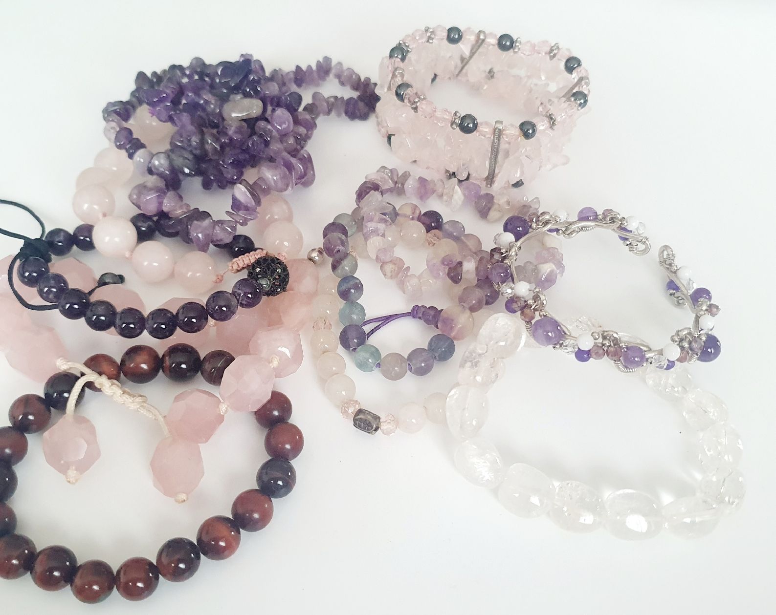 Sonstiger Schmuck: Schöne Edelstein Armbänder Set, verschiedene Farben! – Gebraucht aus Kreuzlingen von Wunderkiste123 1