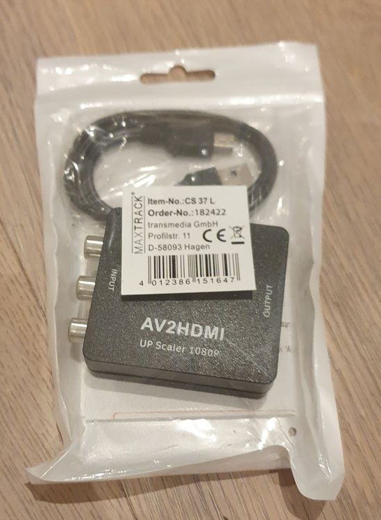 AV2HDMI Adapter | Kaufen auf Ricardo