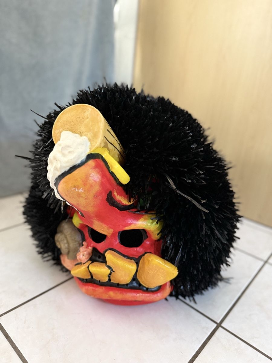 Masken: Waggislarve Oberwil handbemalt – Gebraucht aus Oberwil BL von Wlucky02 2