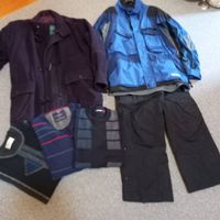 Ski-Jacke, Ski-Hosen, Pullover, Winterjacke, L/XL