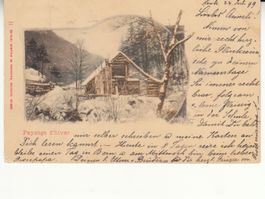 Paysage d'hiver 1899 mit ST Lenk