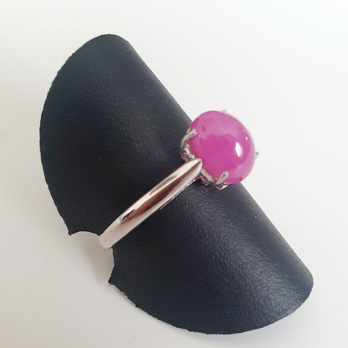Anelli: Wunderschöner 925 Silber Ring mit rosa Stein, Grösse 17.5 – Usato da Kreuzlingen venduto da Wunderkiste123 6