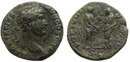 HADRIAN AE As (134-138 AD) – Fortunae Redvci