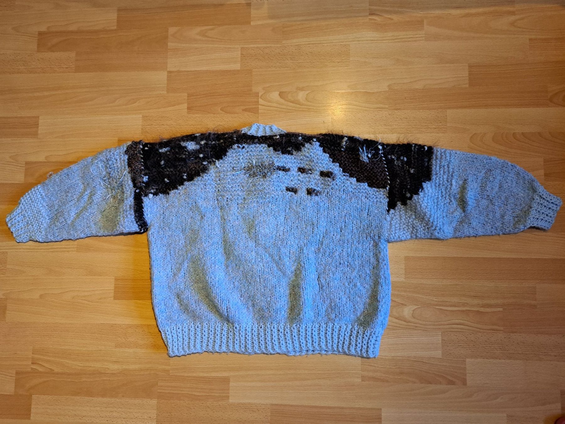 Jacken: Handgestrickte Jacke, Unikat – Gebraucht aus Hettiswil von san_kf5h 2