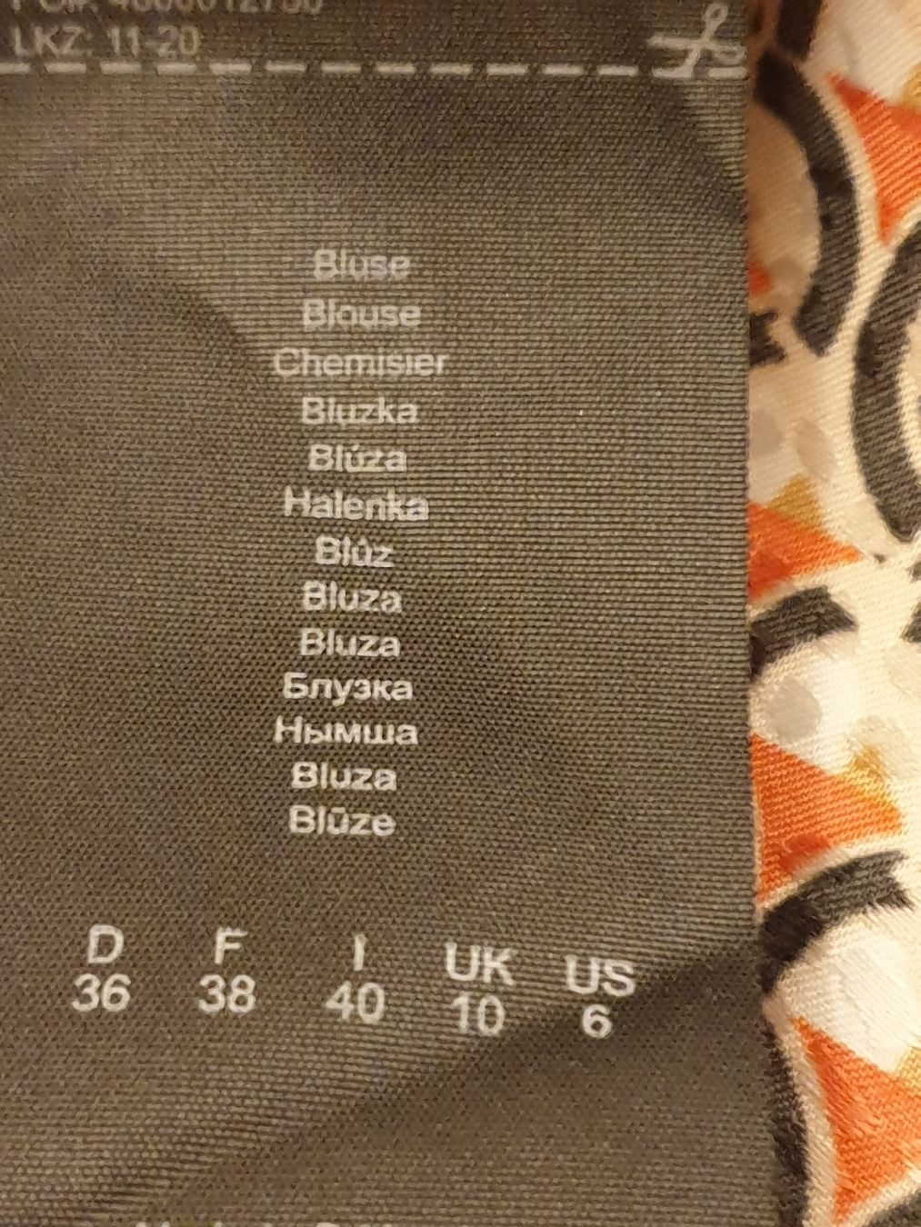 Comma Tops: Blouse M, fermeture éclair, excellent état – Gebraucht aus Neuchâtel von Verenas12 5