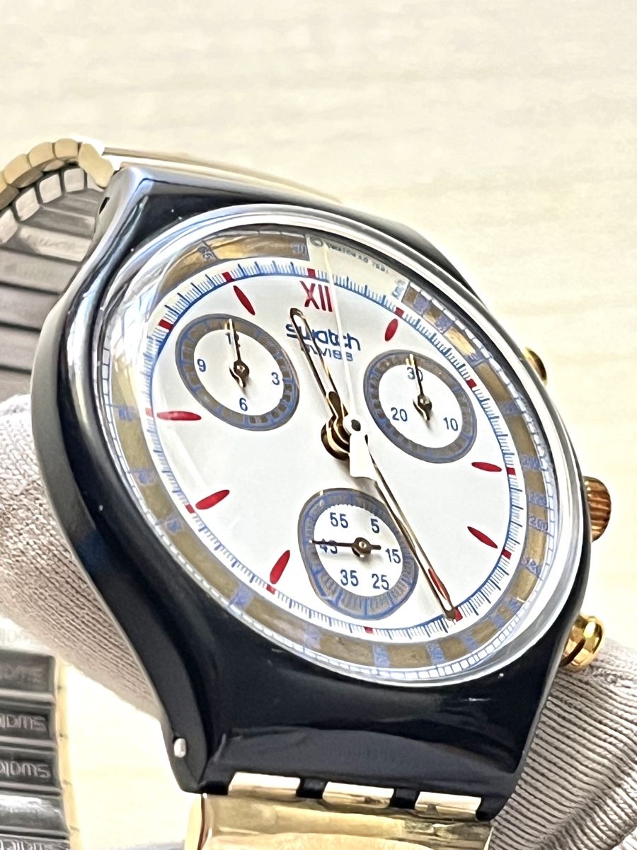 Swatch Uhren: Swatch Chronograph Uhr mit Metallarmband  – Gebraucht aus Grenchen von chththl 4