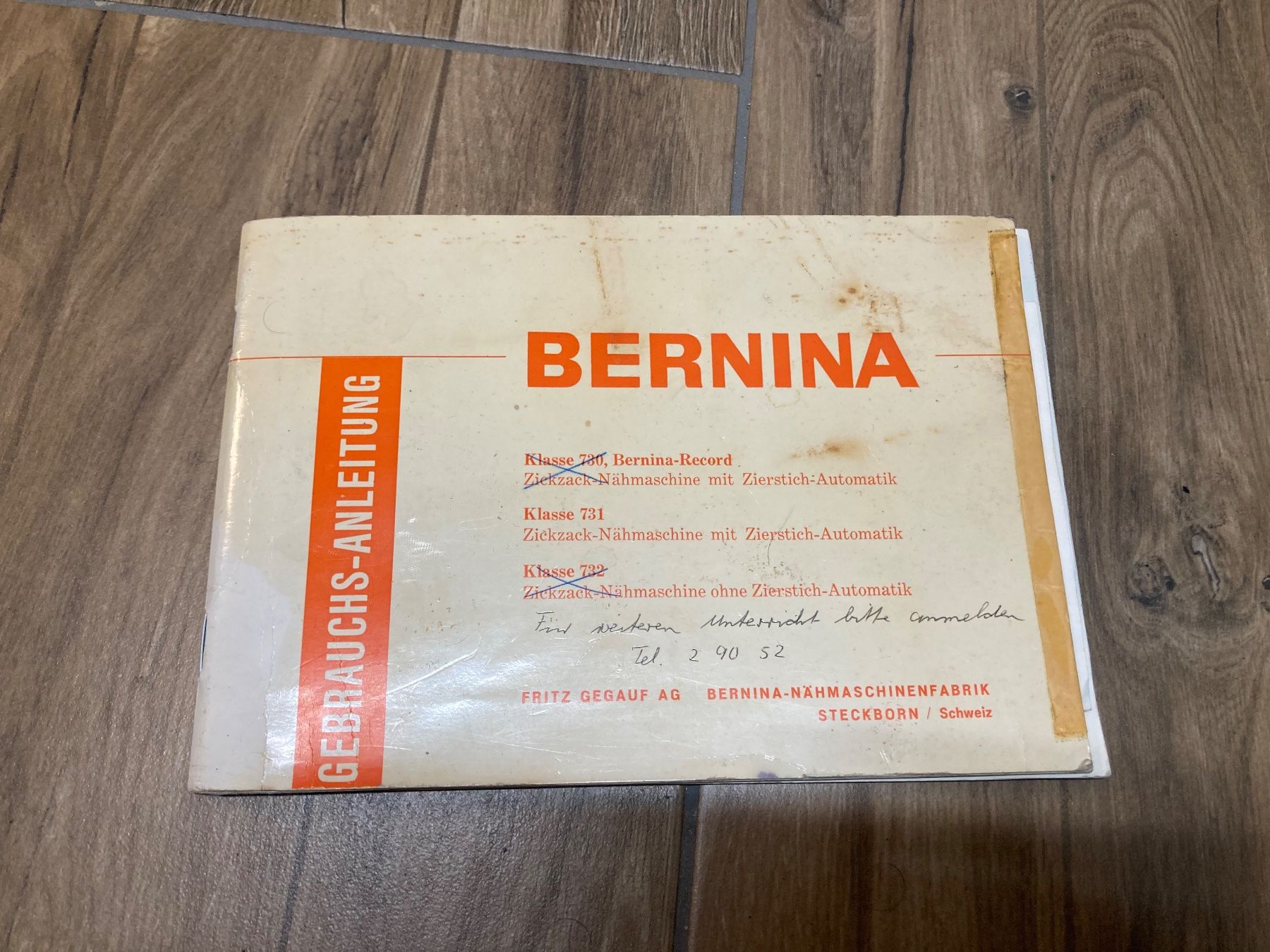 Bernina Macchine da cucire: BERNINA 731 Nähmaschine – Usato da Ufhusen venduto da raebler94 8