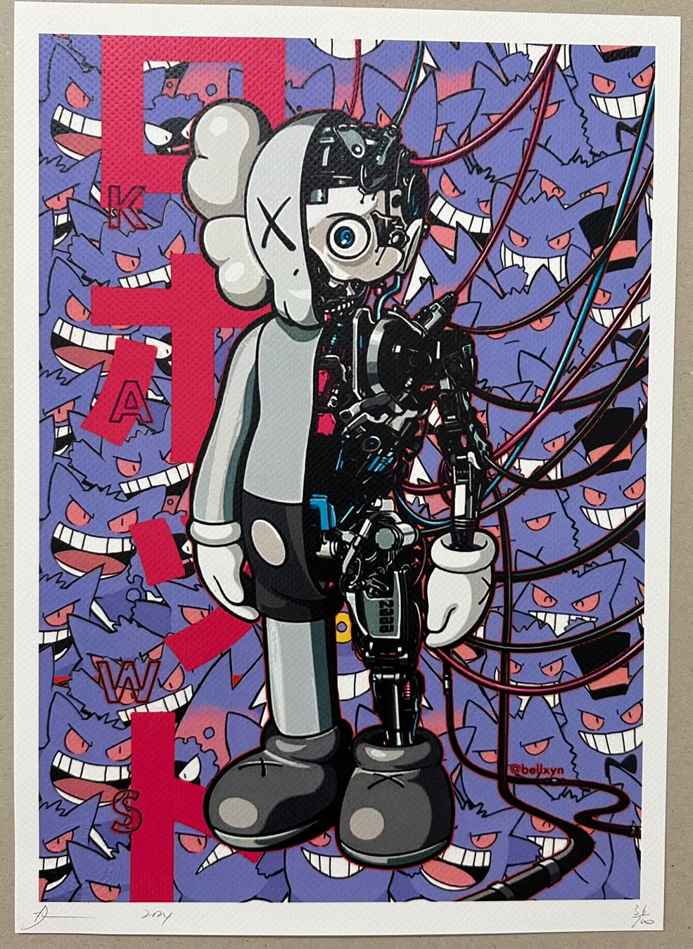 Grafica & Litografie: Death: Robot KAWS, signiert 36/100 – Nuovo (secondo la descrizione) da Meilen venduto da Smgdesign