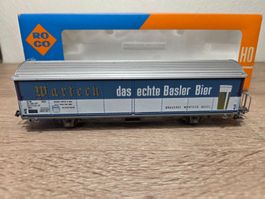 Roco 4340F Güterwagen Warteck SBB H0 (1)