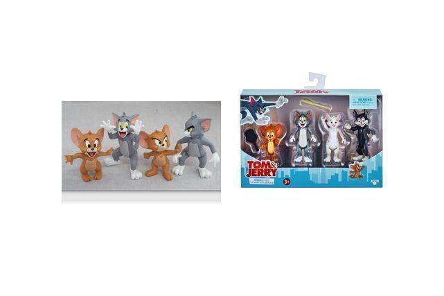 Comansi Set Gioco Tom & Jerry Ride: Figure 5.5-7 Cm, In Plastica PVC-Free
