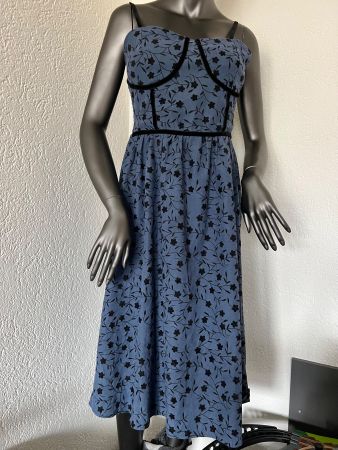 Damend Kleid Abendkleid Partykleid Gr M Nachtblau Schwaz