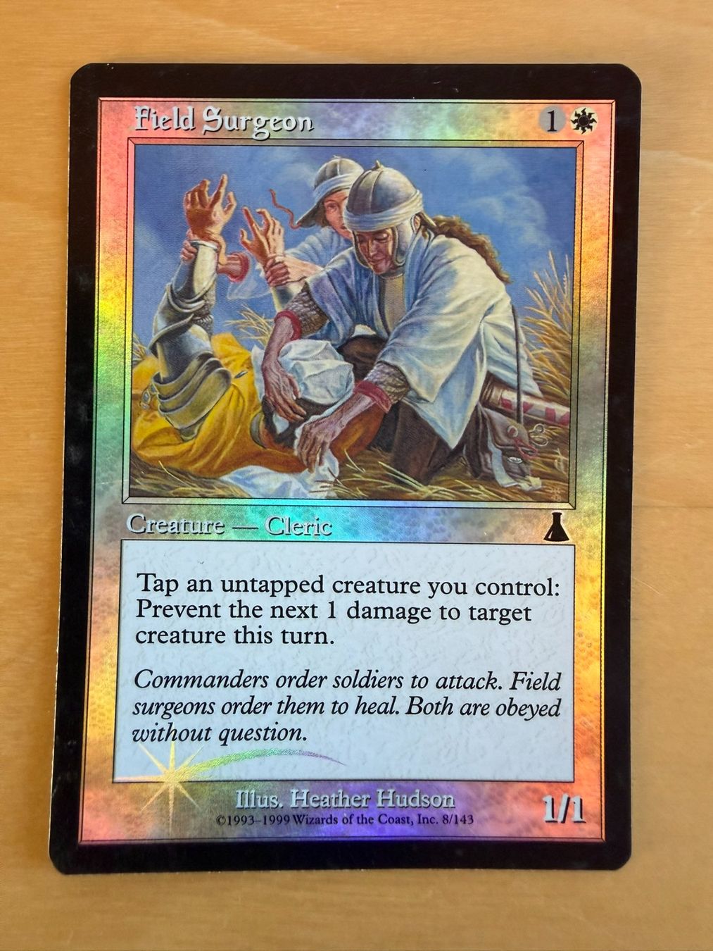 Magic The Gathering Carte collezionabili: Foil // Field Surgeon // Urzas Destiny // Magic – Usato da Binz venduto da Tempelritter