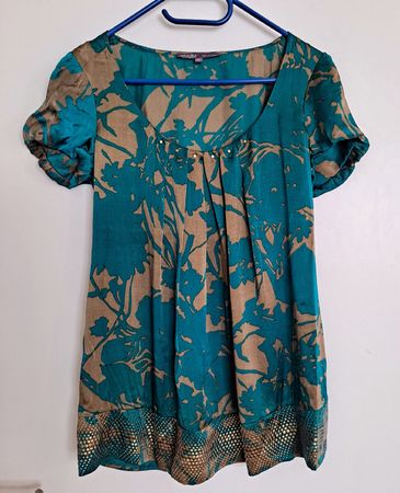 Seidenbluse Gr. S, 100% Seide