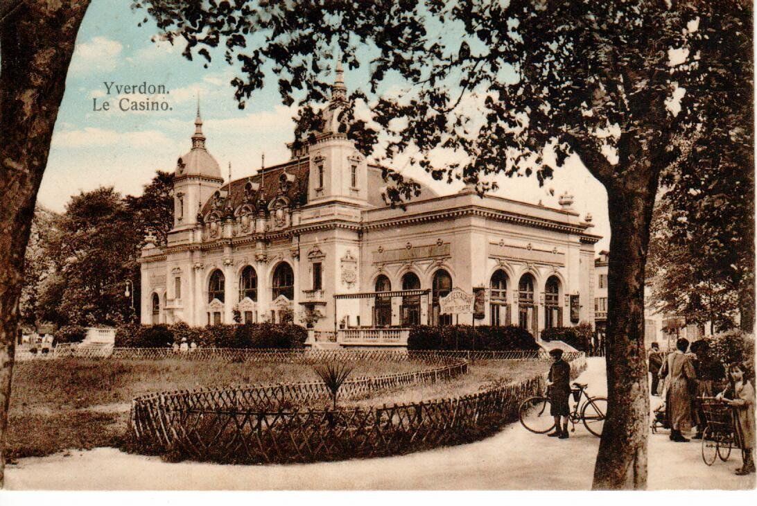 Ansichtskarten: Yverdon le Casino 1917 – Gebraucht aus Wolhusen von Curver9