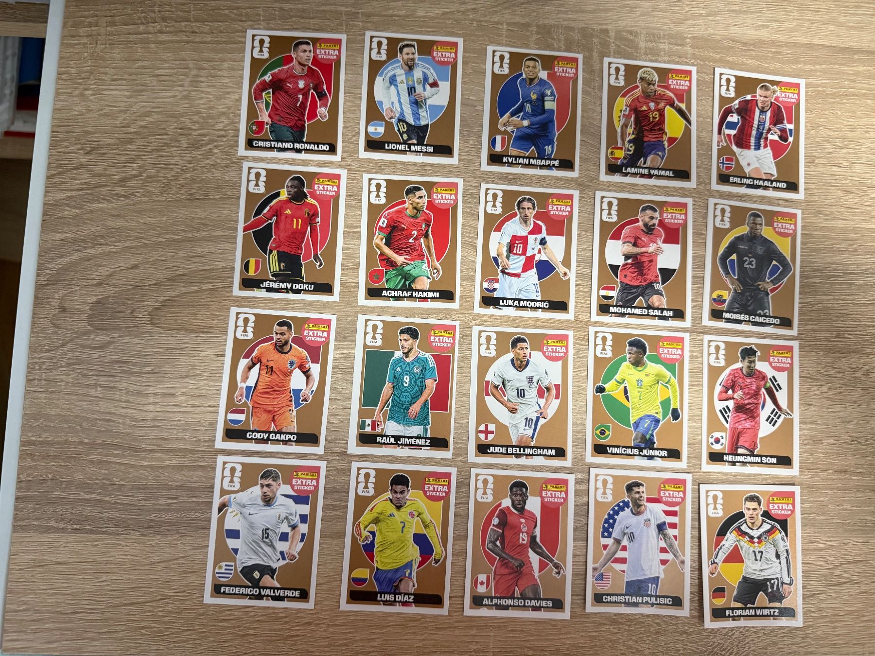 Panini Carte collezionabili: Panini FIFA 2026 Extra Sticker Bronze Set Komplett – Nuovo e nell'imballaggio originale da Maienfeld venduto da Marija123 1
