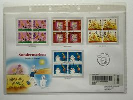 FDC Grossbrief Sondermarken Comics - Titeuf 2004 (Ortsn.)