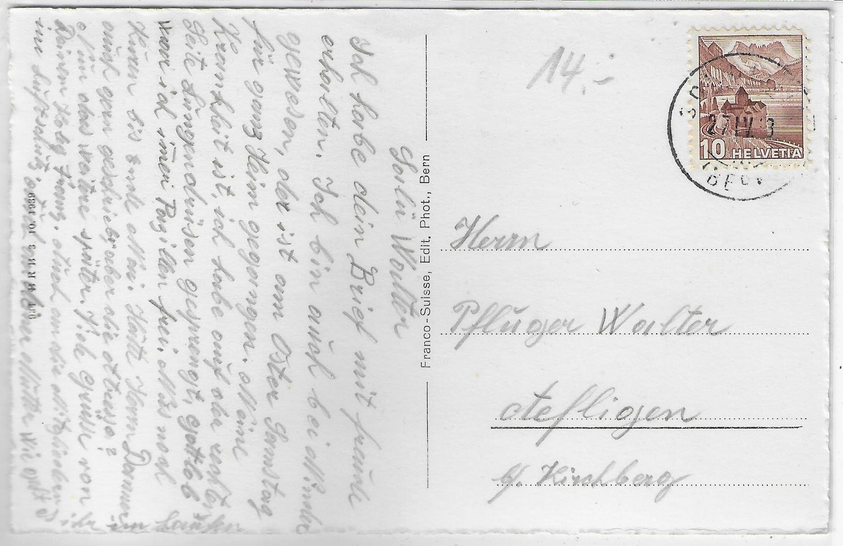 Cartes postales: Goldiwil - Panorama – D'occasion à Ettingen par Kartenplanet 1