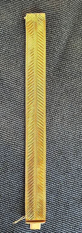 Bracciali & Braccialetti: Goldarmband "Milanaise" Vintage – Usato da Schaffhausen venduto da robuco 2