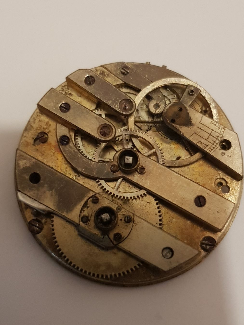 Uhren: Mouvement montre de poche – Defekt aus Genève von BKYB 1