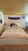 Tolles komplettes Bett 160x200 cm. mit Stauraum!